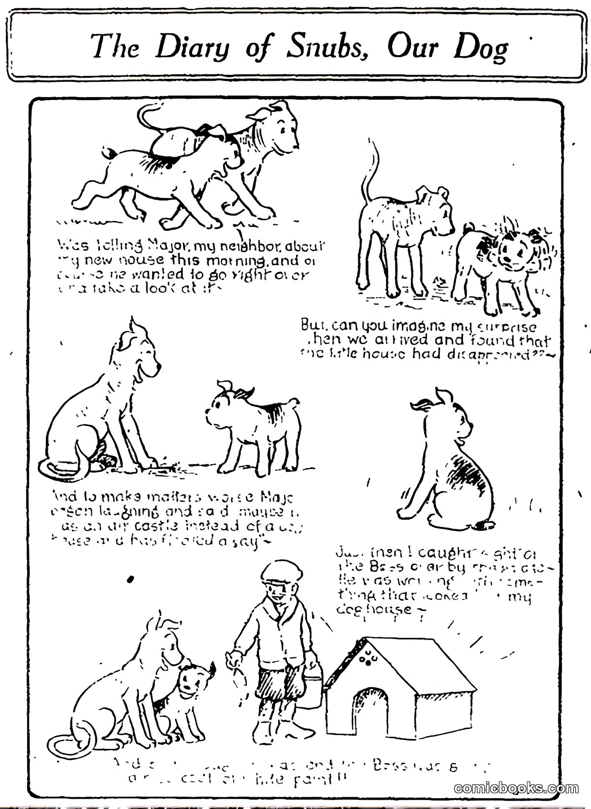 The Diary of Snubs, Our Dog