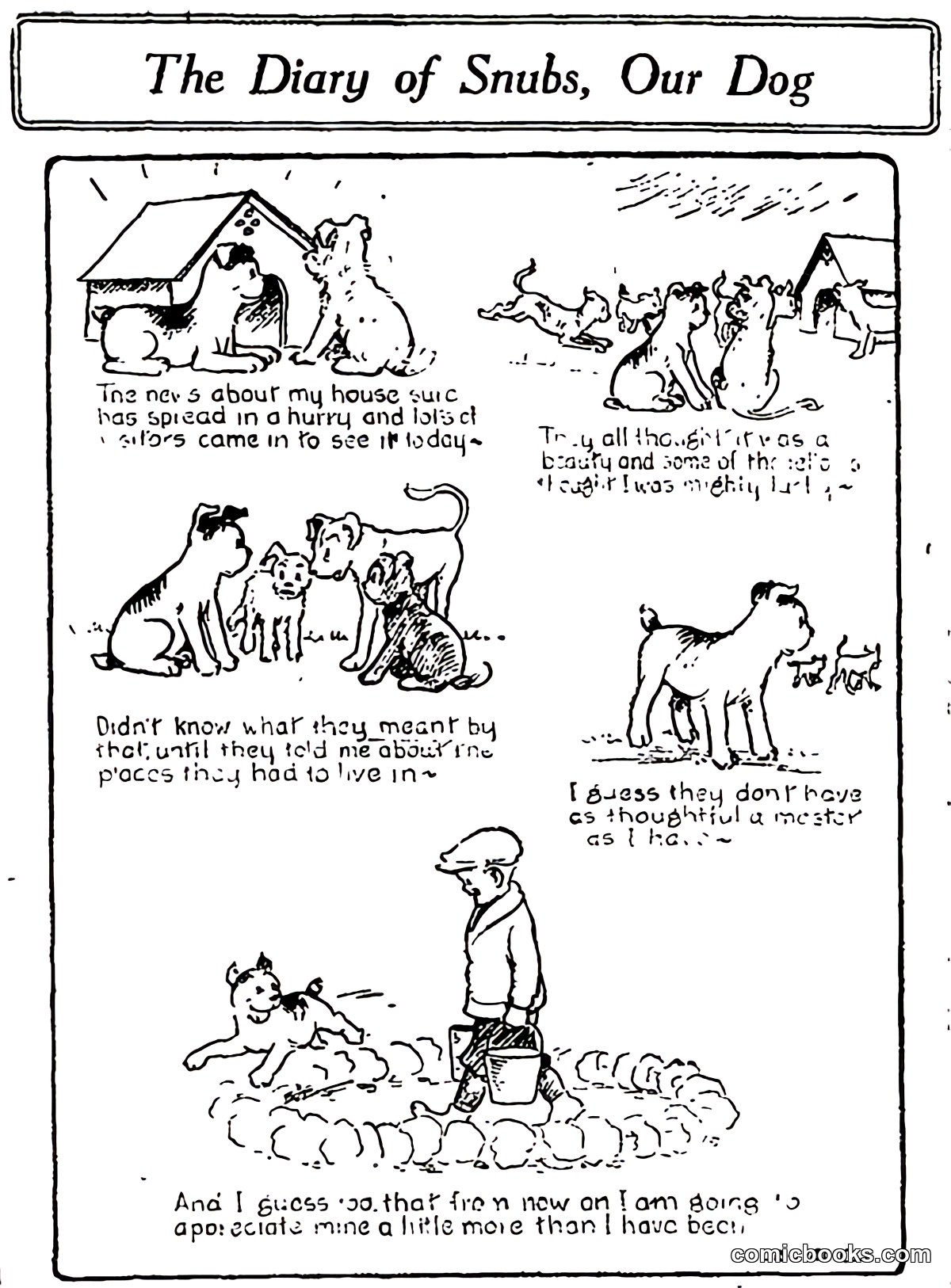 The Diary of Snubs, Our Dog