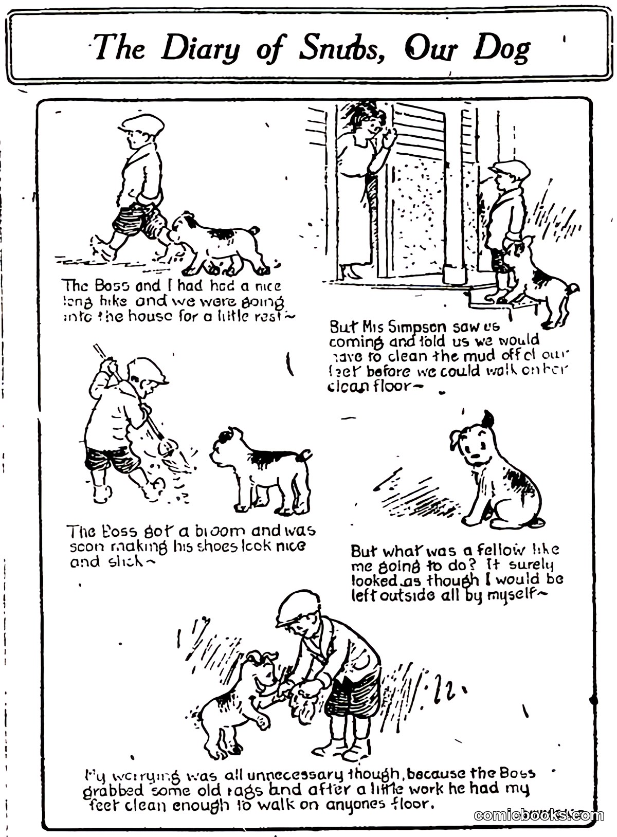 The Diary of Snubs, Our Dog