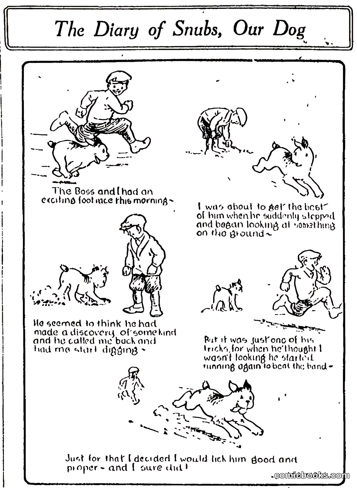 The Diary of Snubs, Our Dog