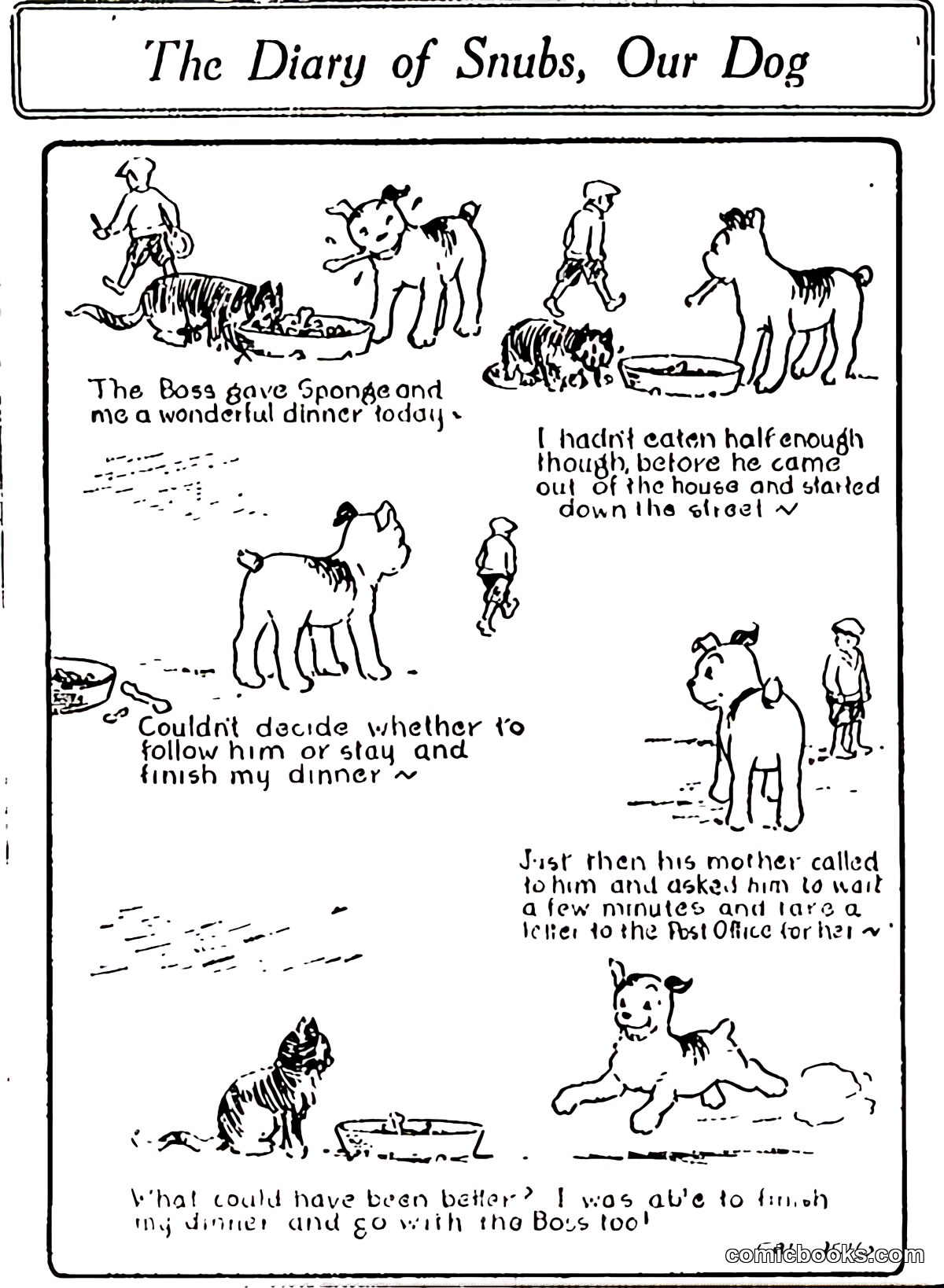 The Diary of Snubs, Our Dog