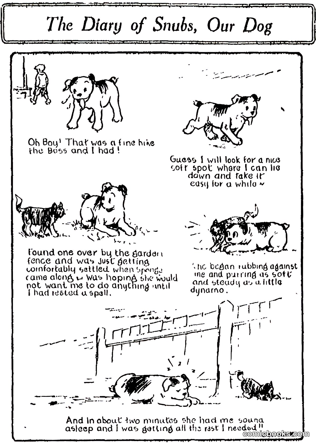 The Diary of Snubs, Our Dog