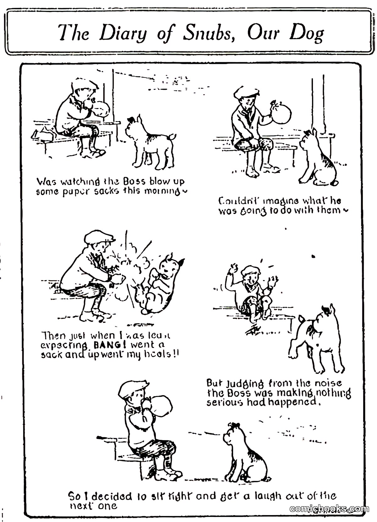 The Diary of Snubs, Our Dog