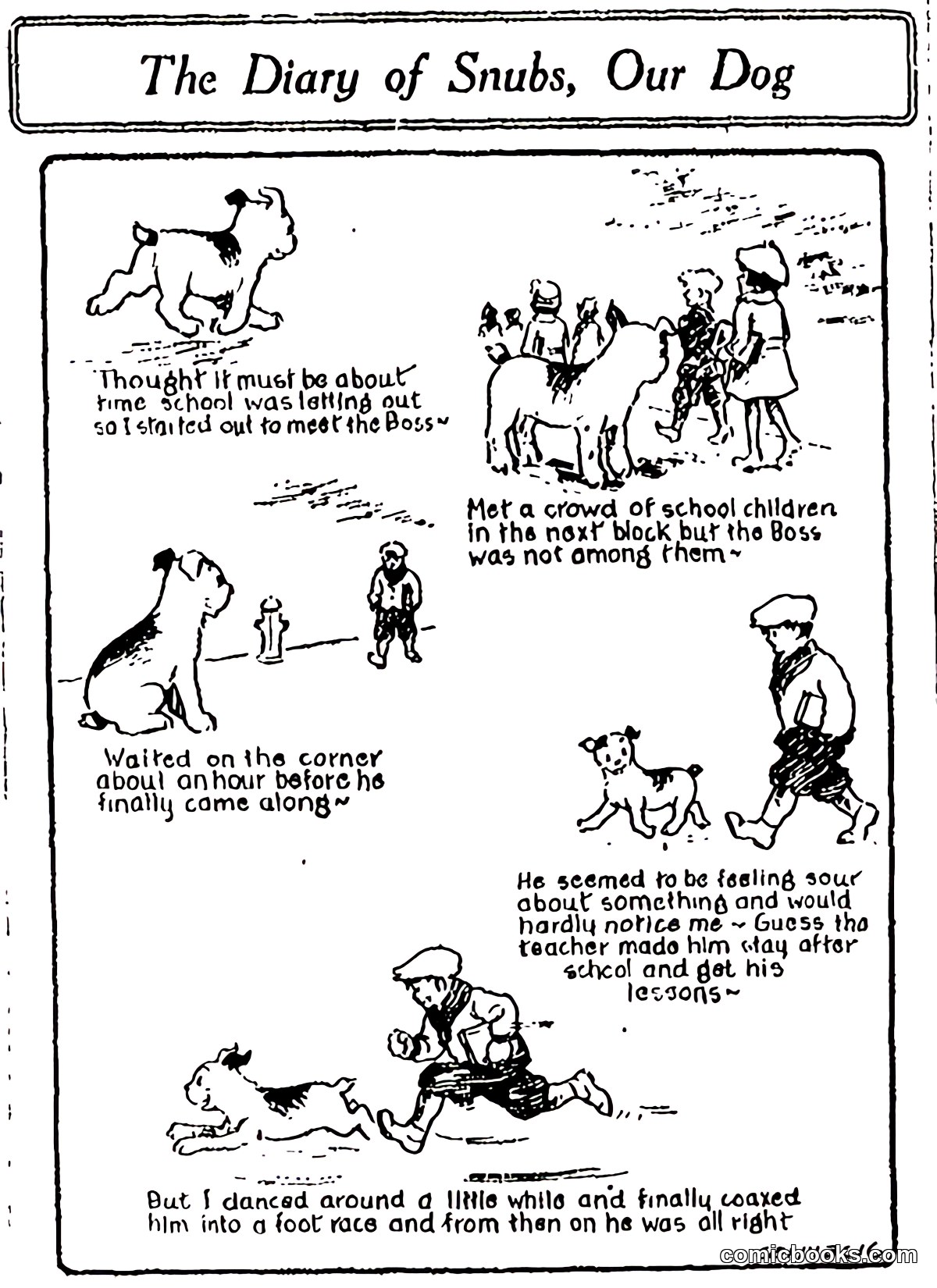 The Diary of Snubs, Our Dog