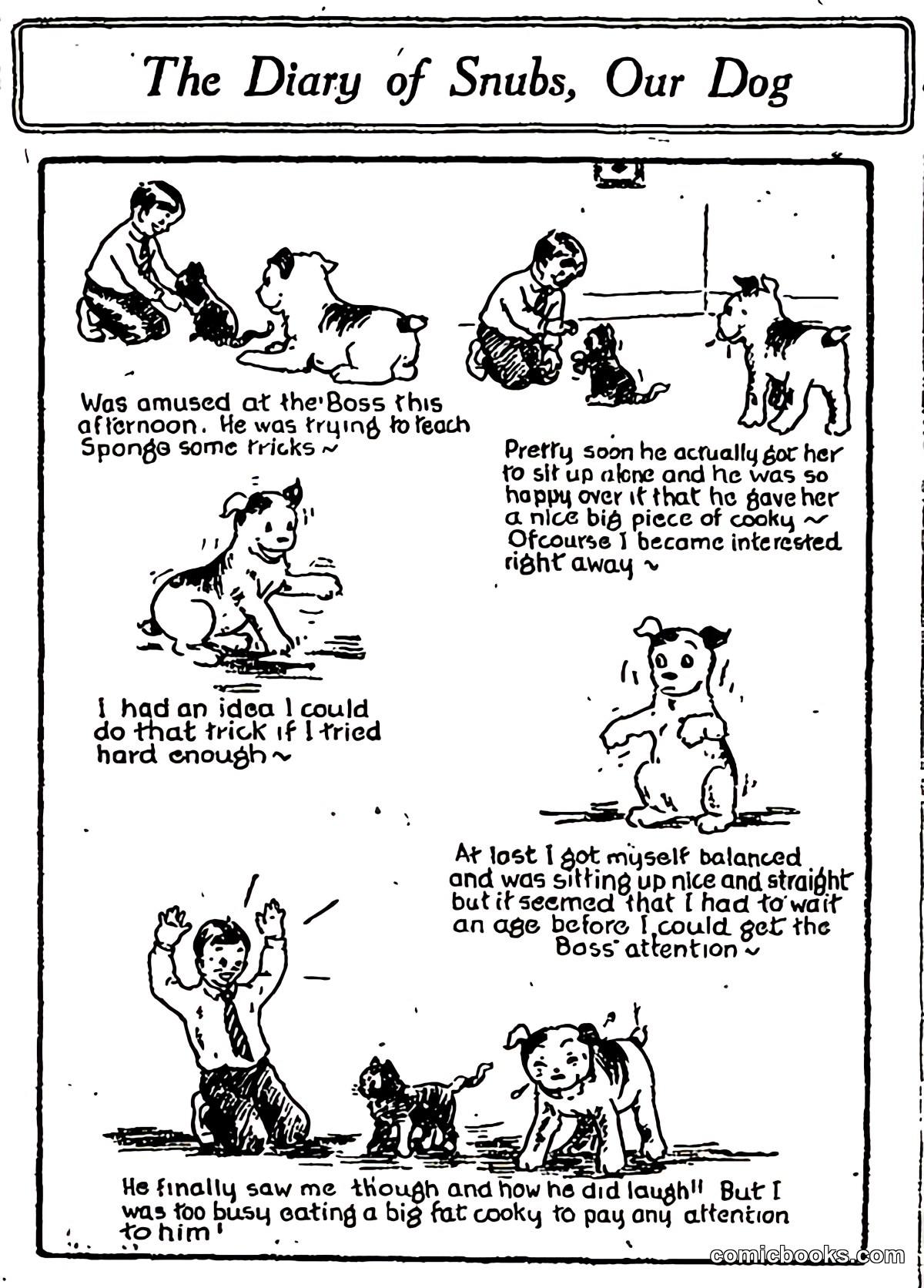 The Diary of Snubs, Our Dog