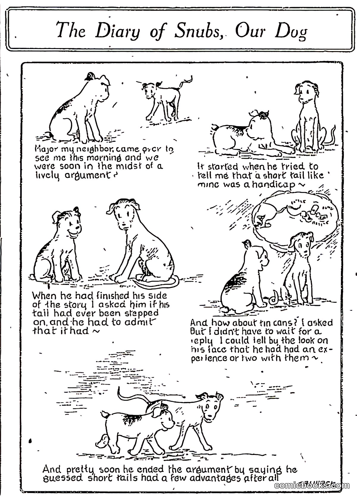 The Diary of Snubs, Our Dog