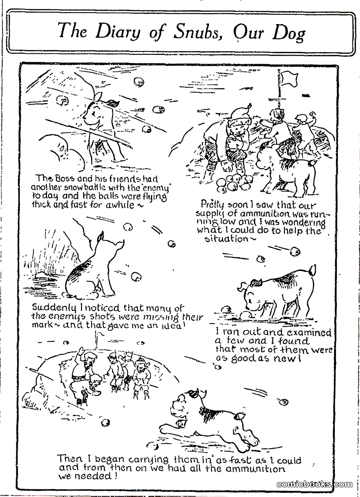 The Diary of Snubs, Our Dog