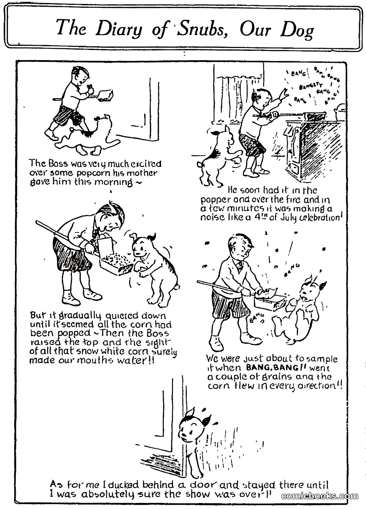 The Diary of Snubs, Our Dog