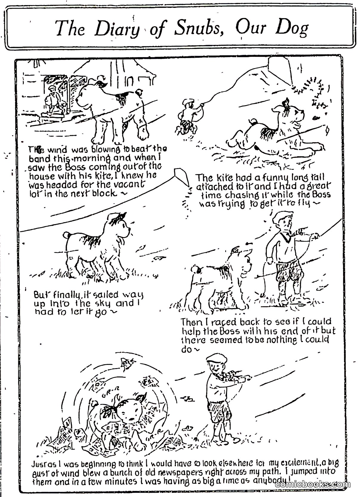 The Diary of Snubs, Our Dog