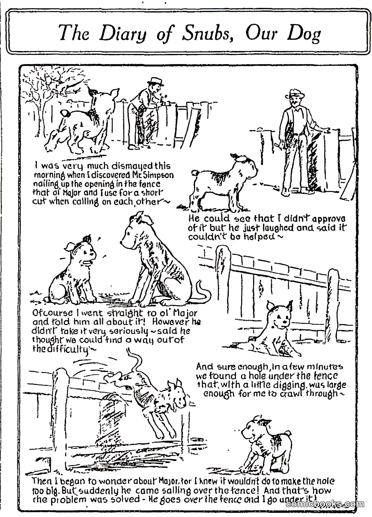 The Diary of Snubs, Our Dog