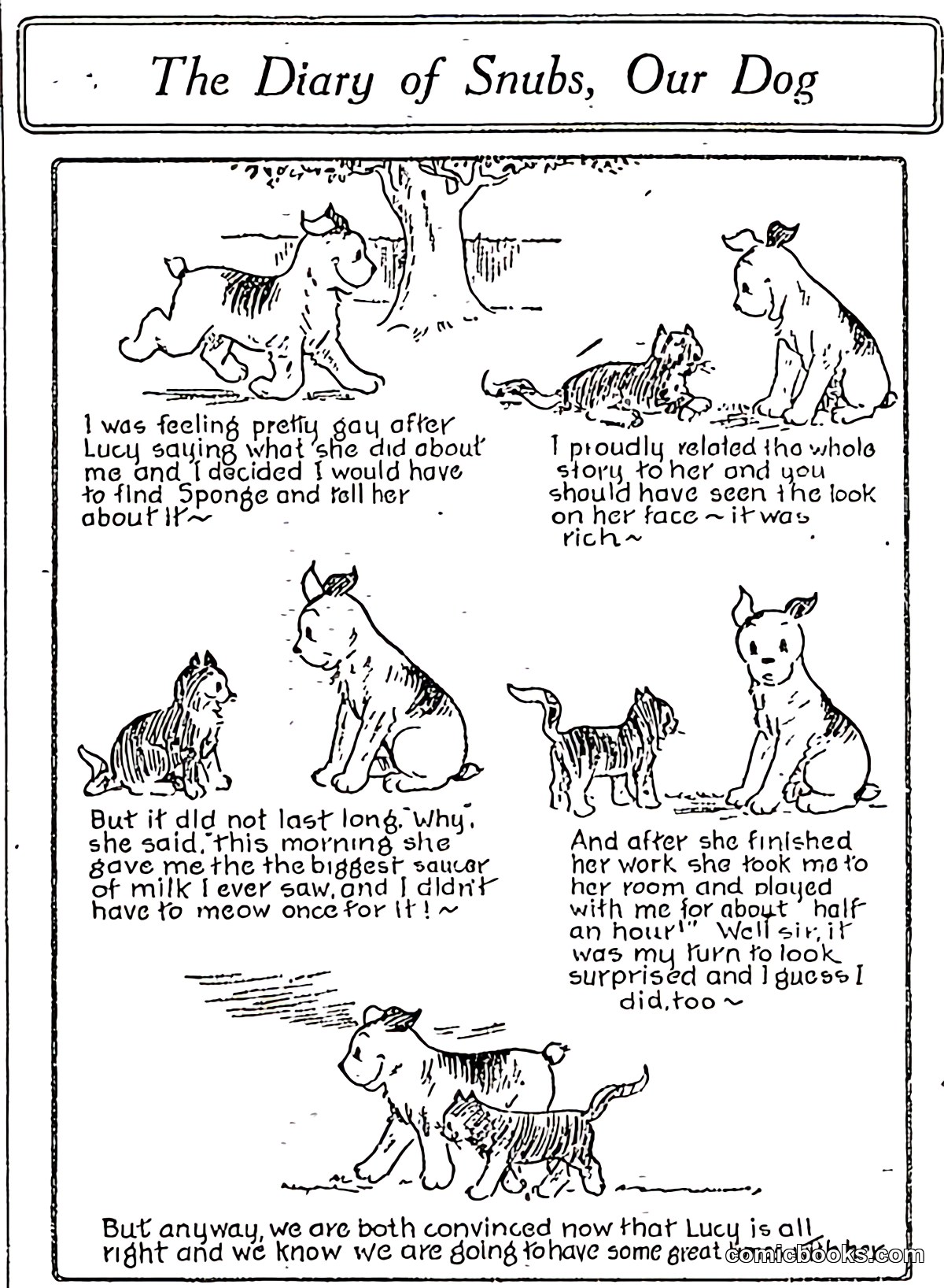 The Diary of Snubs, Our Dog