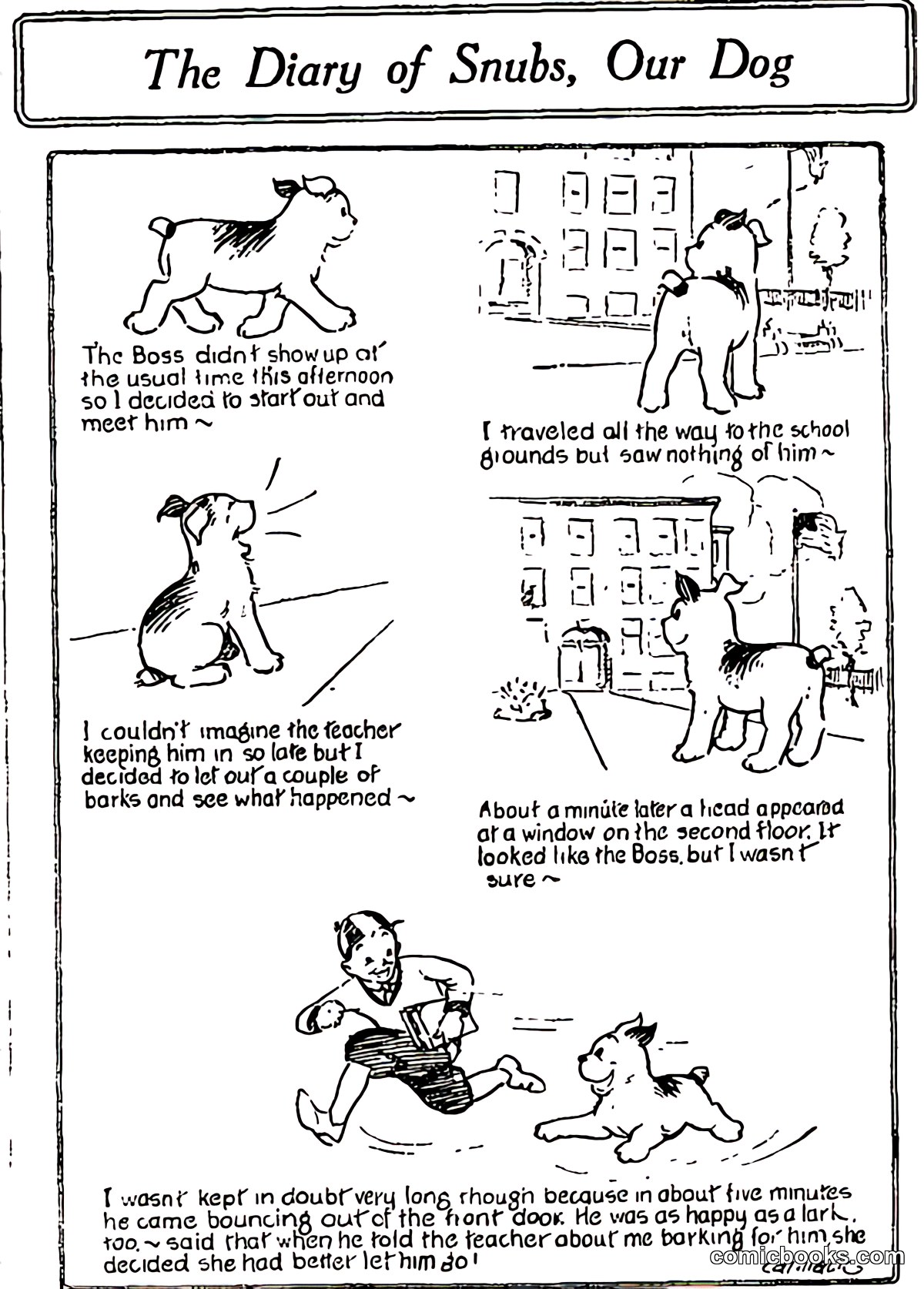 The Diary of Snubs, Our Dog