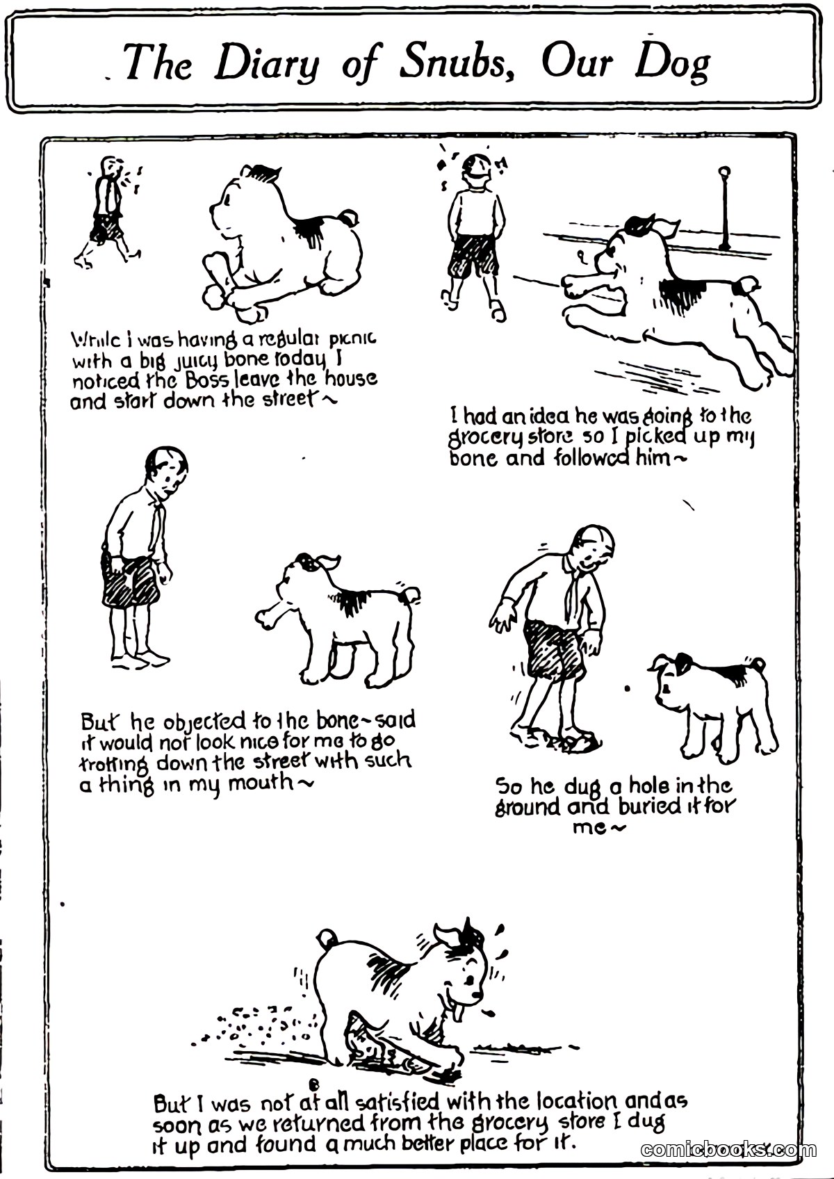 The Diary of Snubs, Our Dog