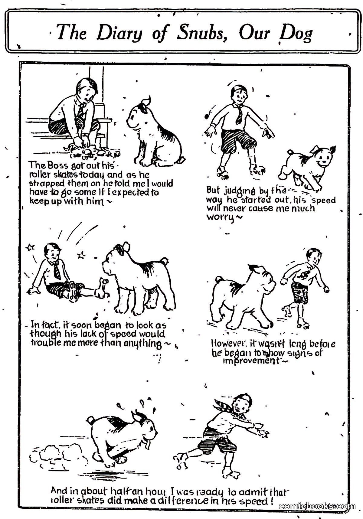 The Diary of Snubs, Our Dog
