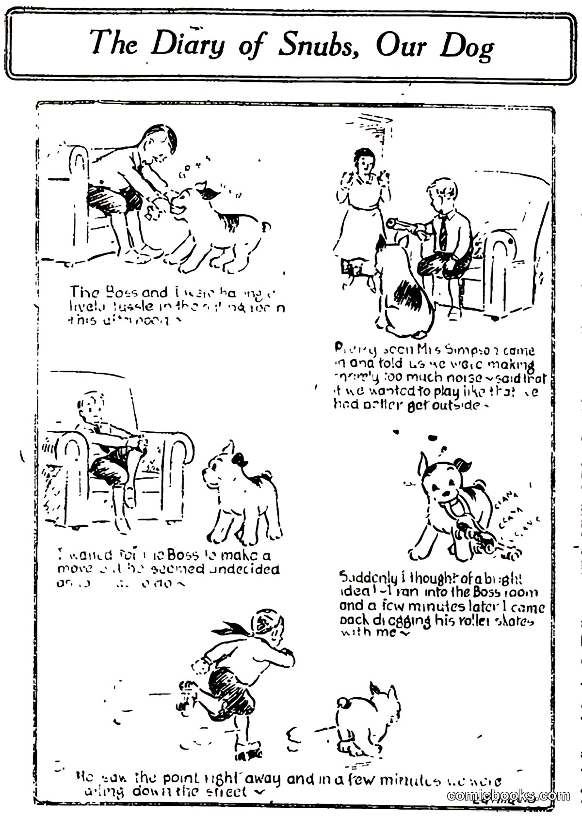 The Diary of Snubs, Our Dog