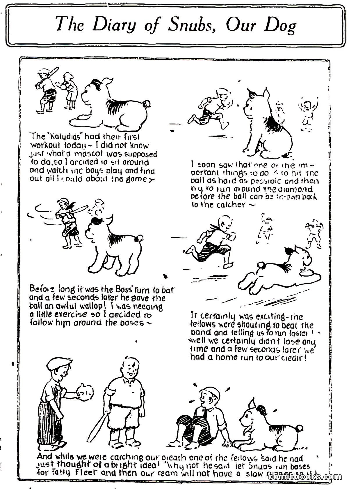 The Diary of Snubs, Our Dog