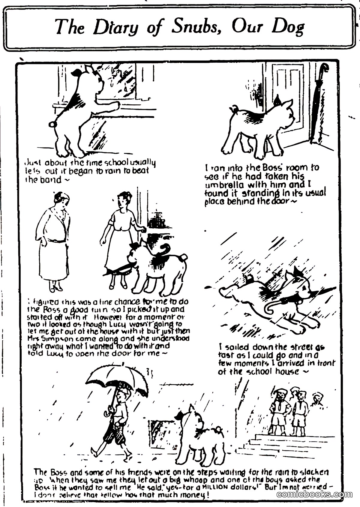 The Diary of Snubs, Our Dog