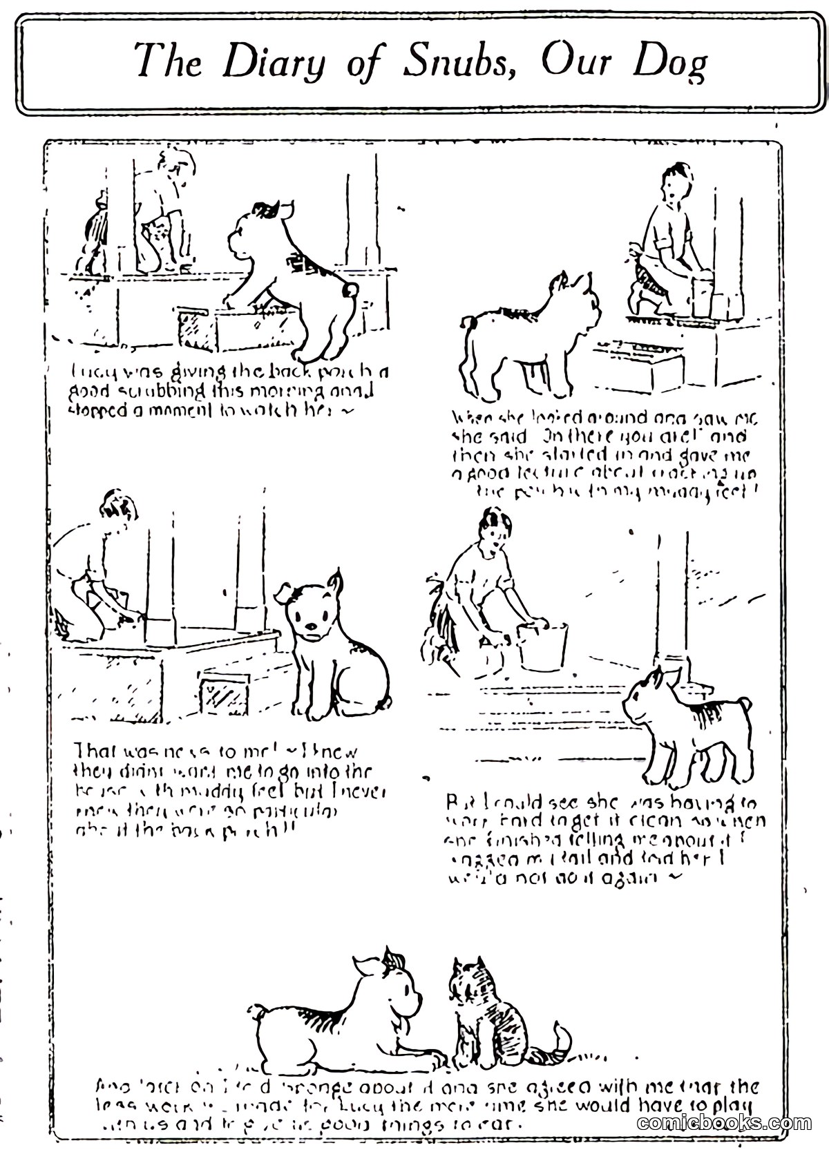 The Diary of Snubs, Our Dog