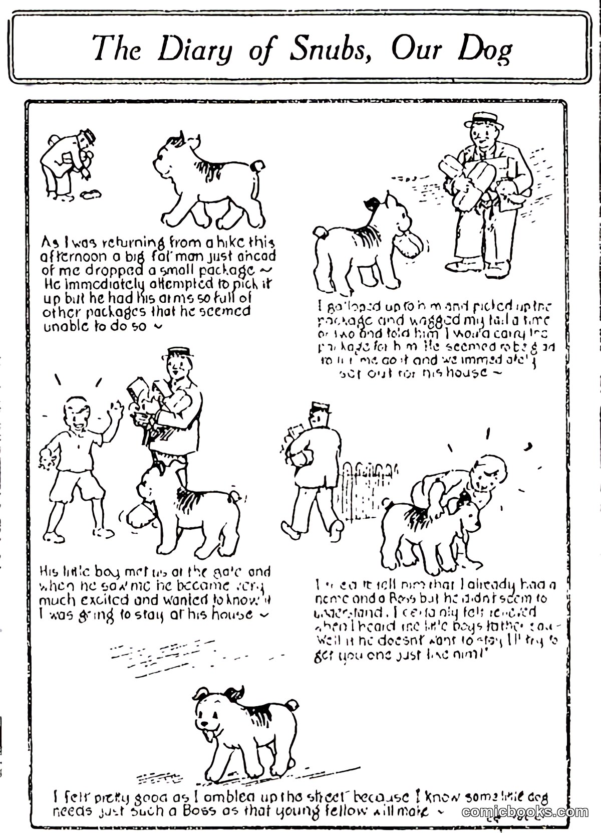 The Diary of Snubs, Our Dog