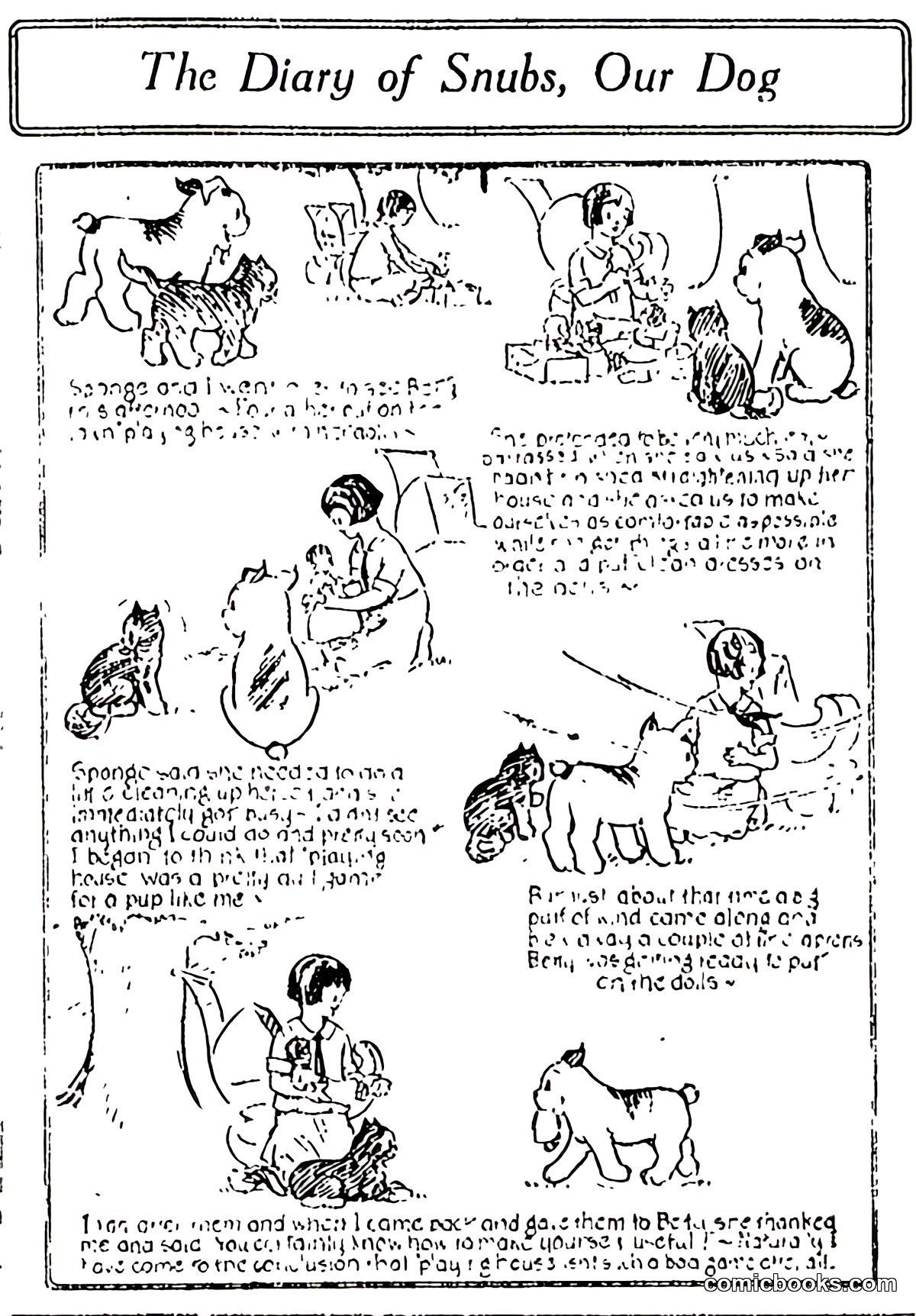 The Diary of Snubs, Our Dog