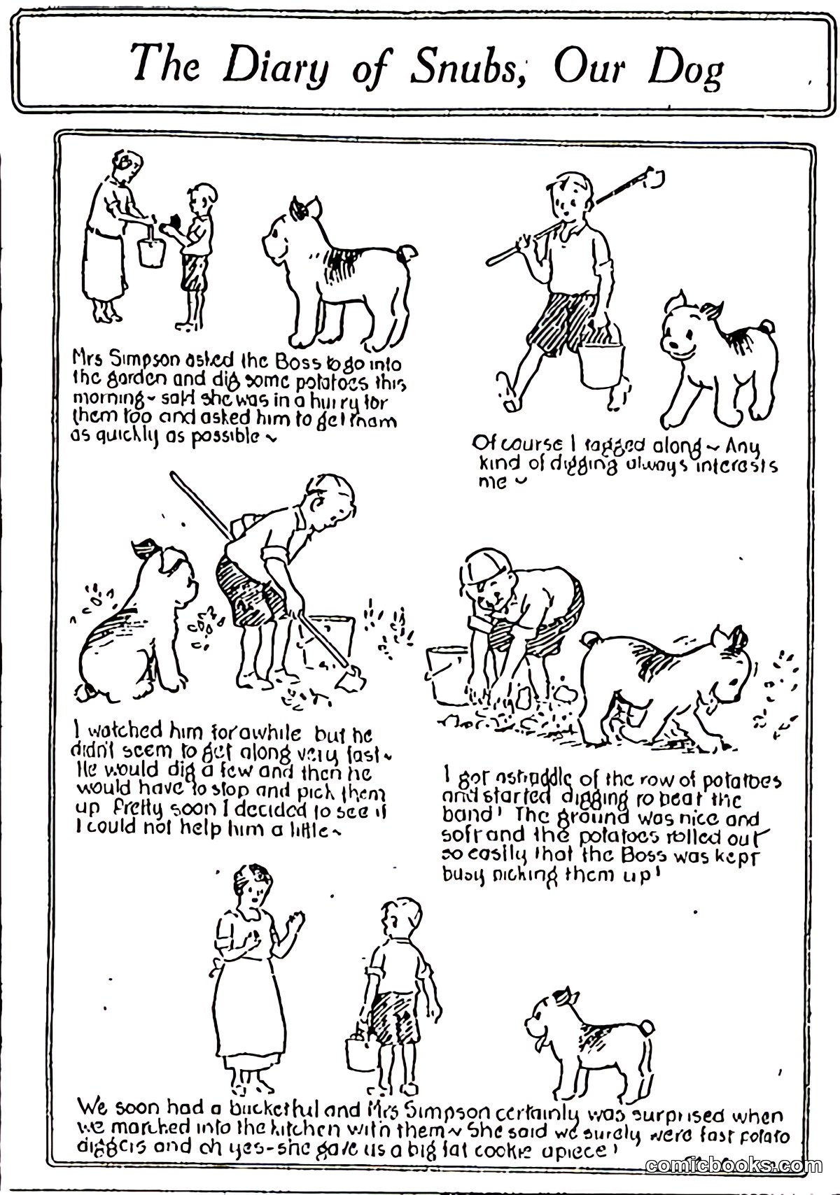 The Diary of Snubs, Our Dog