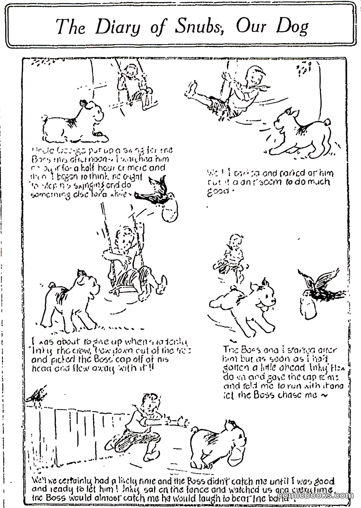 The Diary of Snubs, Our Dog