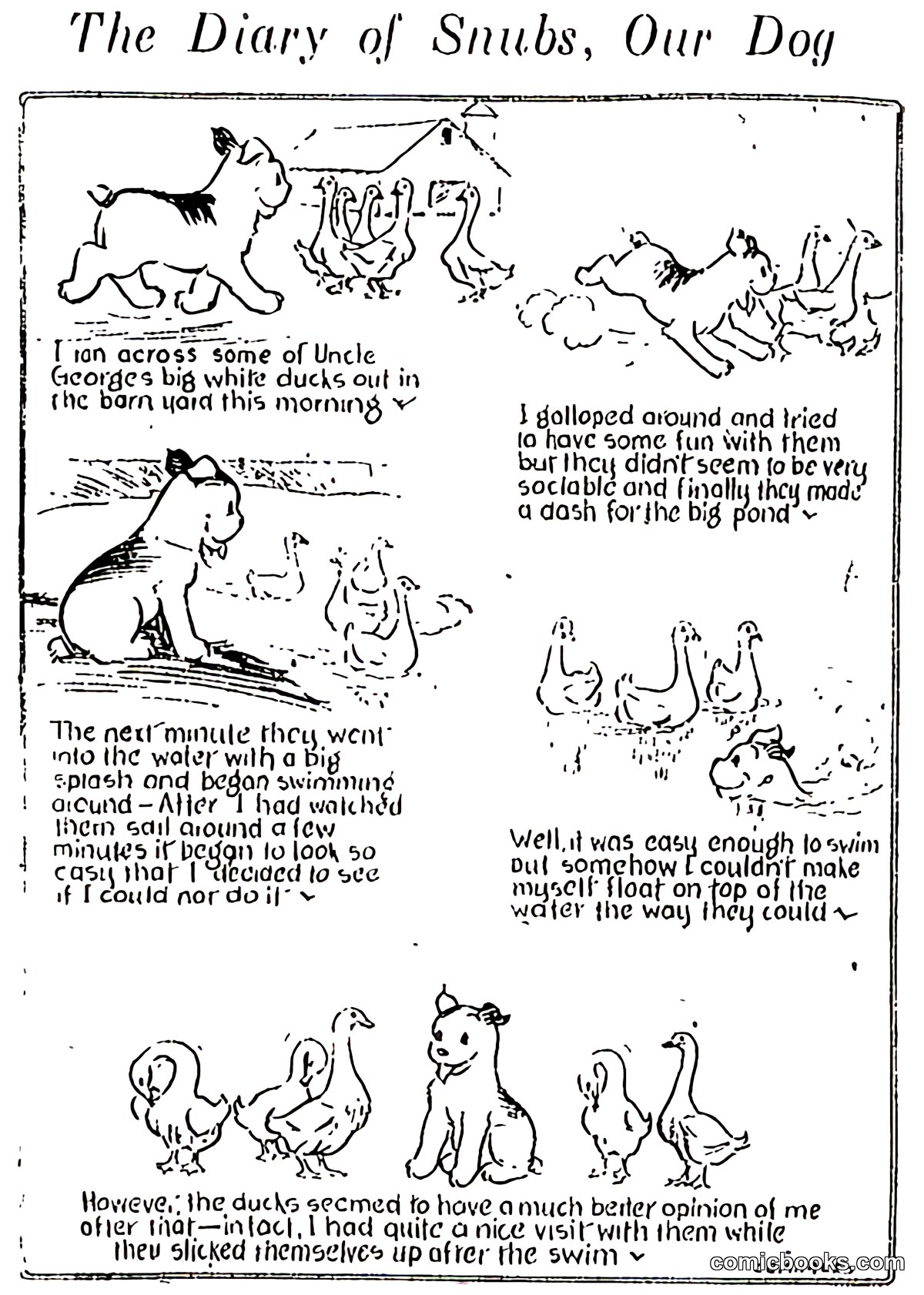 The Diary of Snubs, Our Dog