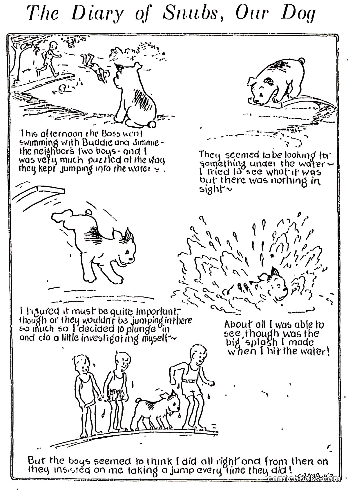 The Diary of Snubs, Our Dog