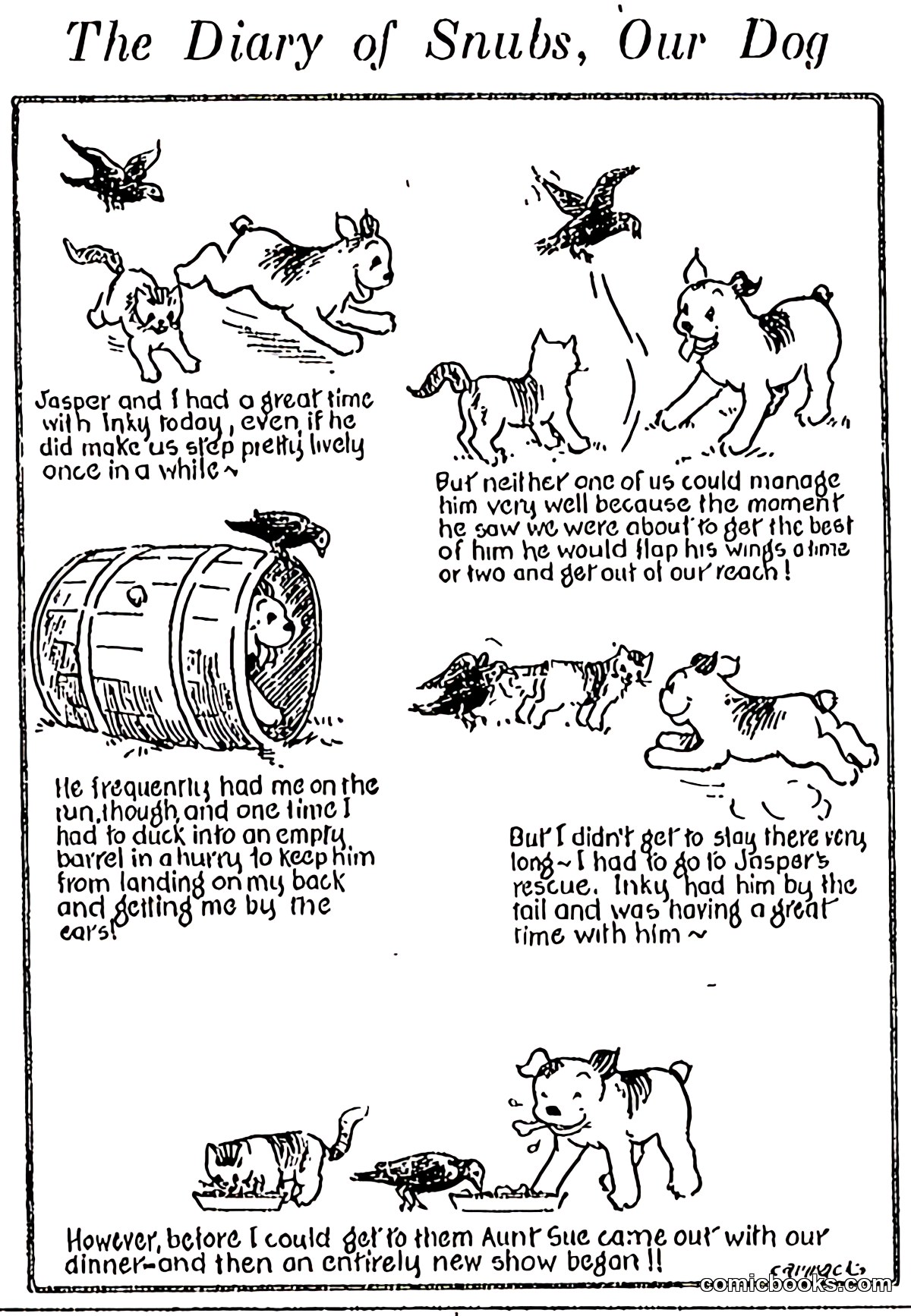 The Diary of Snubs, Our Dog