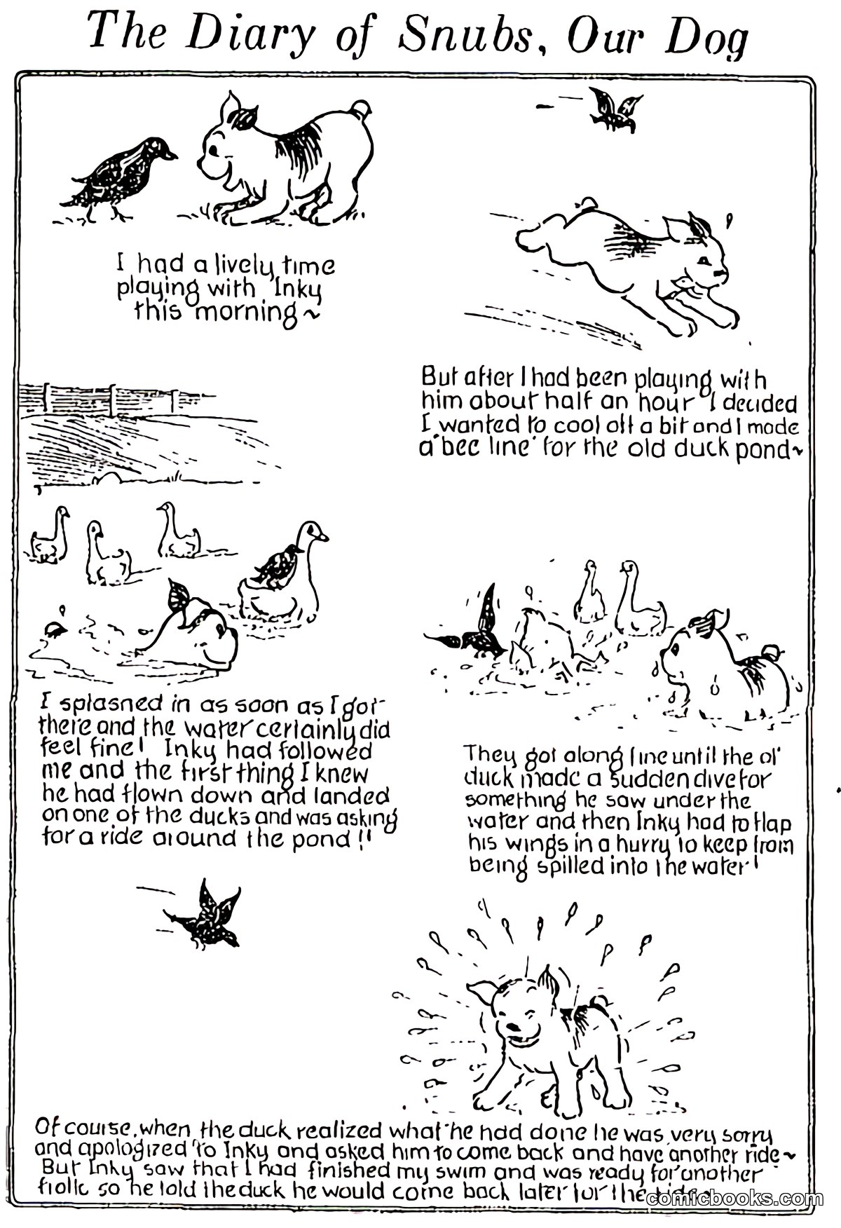 The Diary of Snubs, Our Dog
