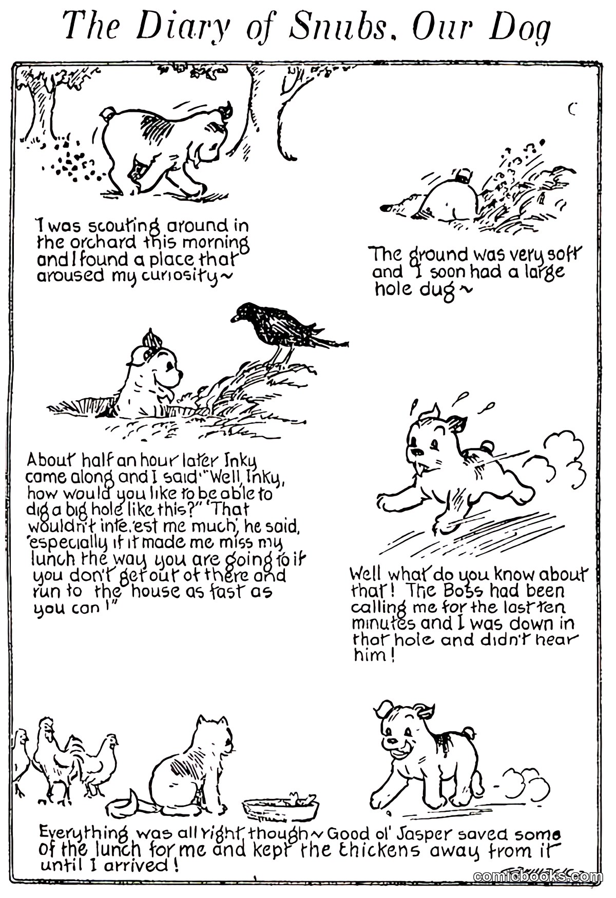 The Diary of Snubs, Our Dog