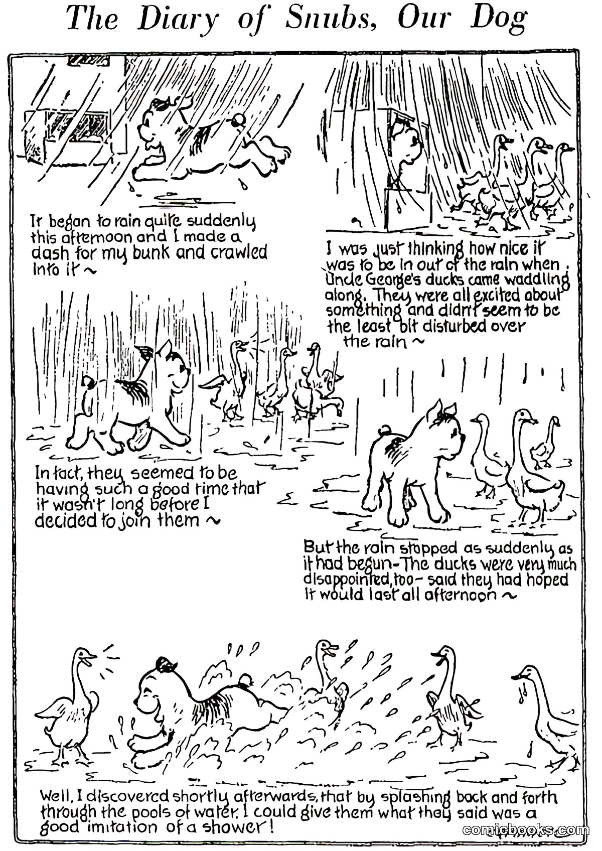 The Diary of Snubs, Our Dog