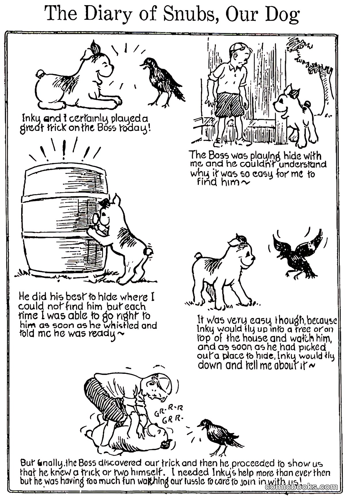 The Diary of Snubs, Our Dog