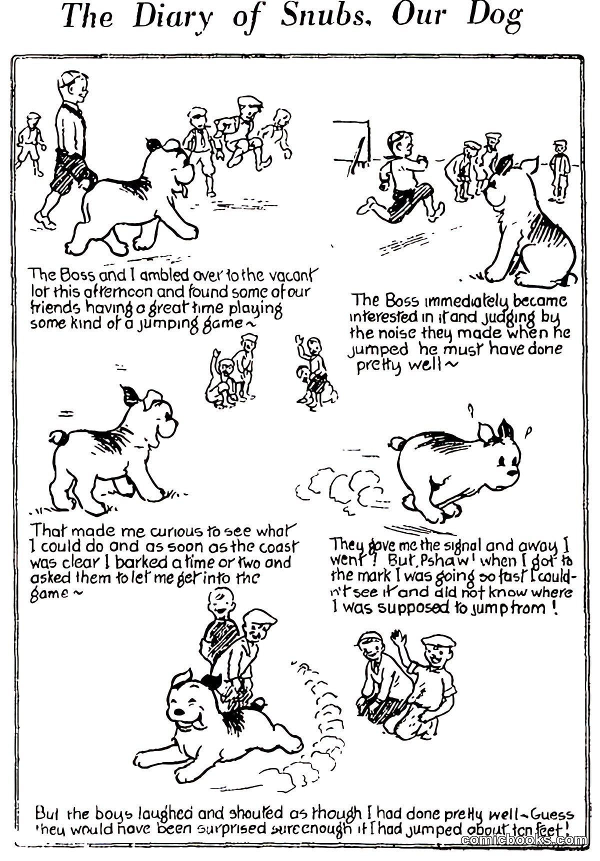 The Diary of Snubs, Our Dog