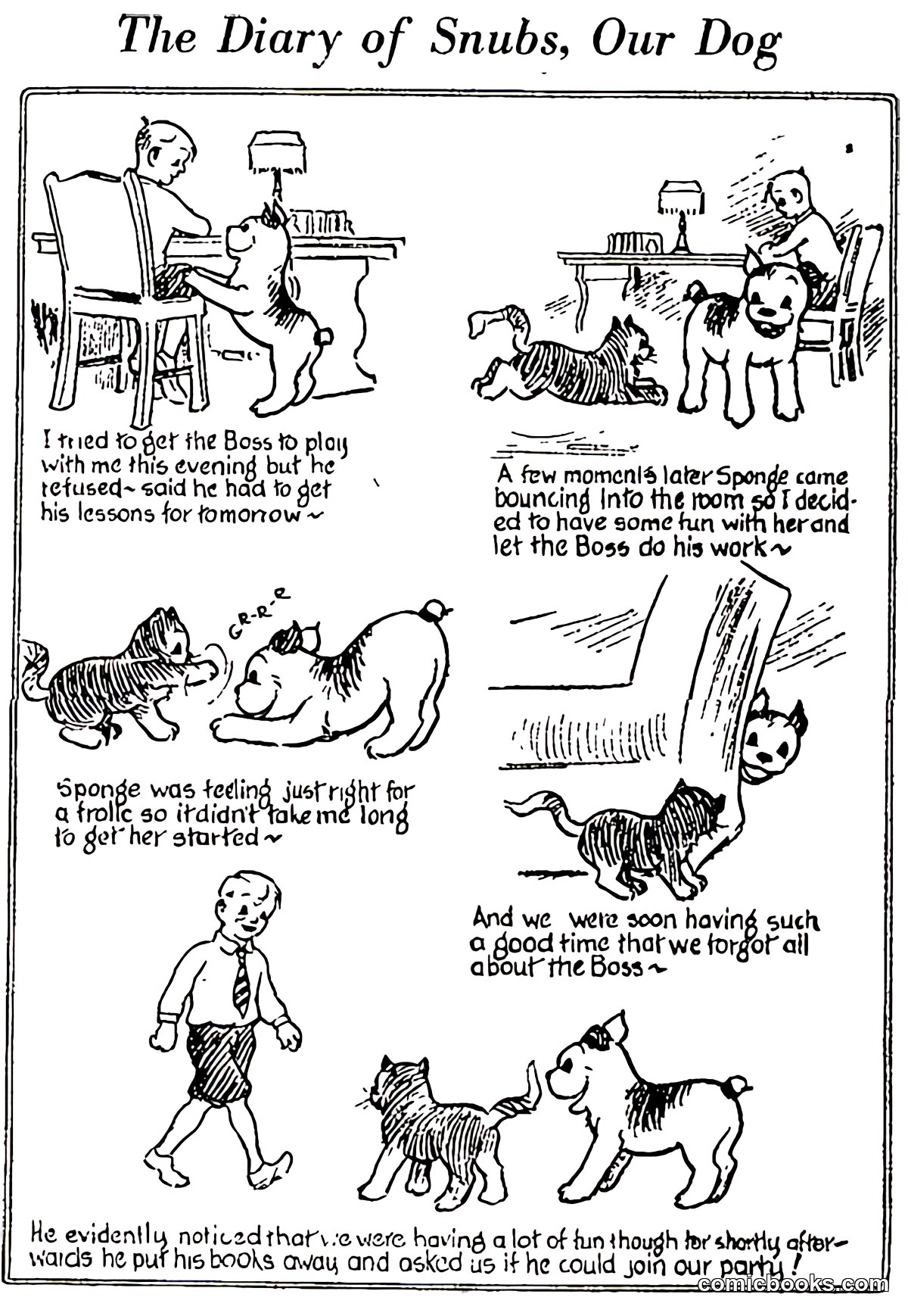 The Diary of Snubs, Our Dog
