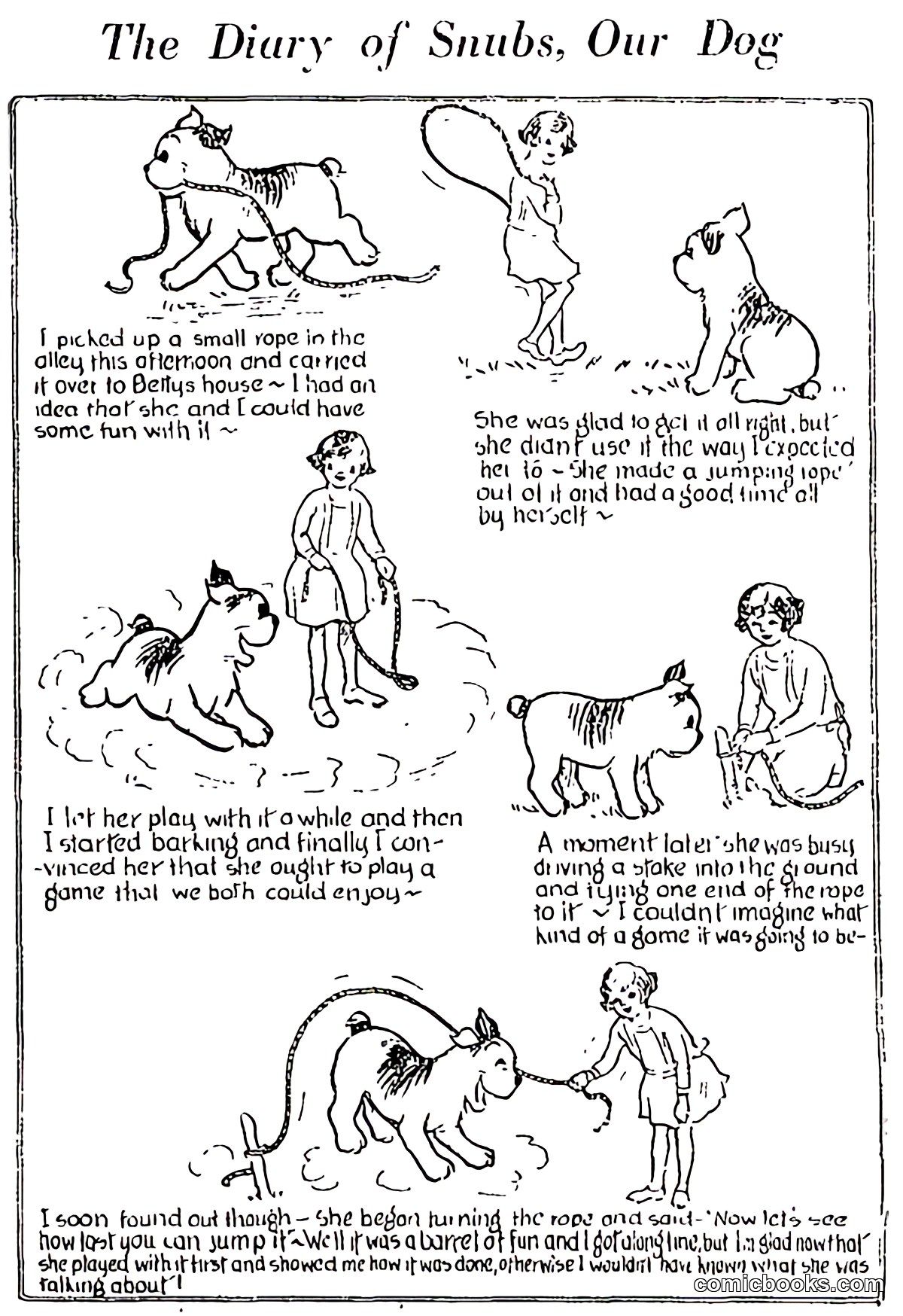 The Diary of Snubs, Our Dog