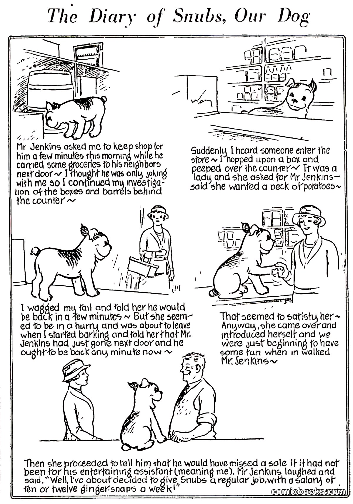 The Diary of Snubs, Our Dog