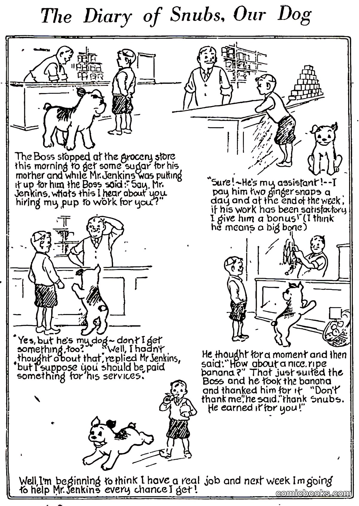 The Diary of Snubs, Our Dog