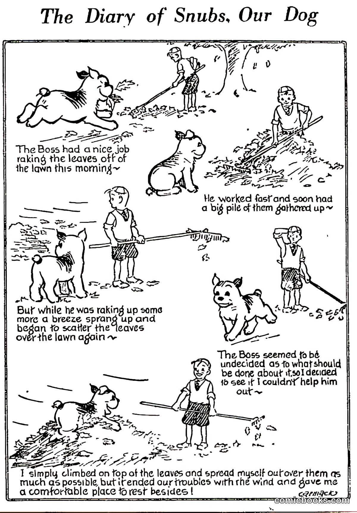 The Diary of Snubs, Our Dog