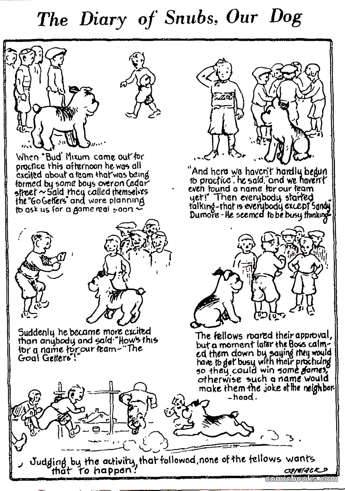 The Diary of Snubs, Our Dog
