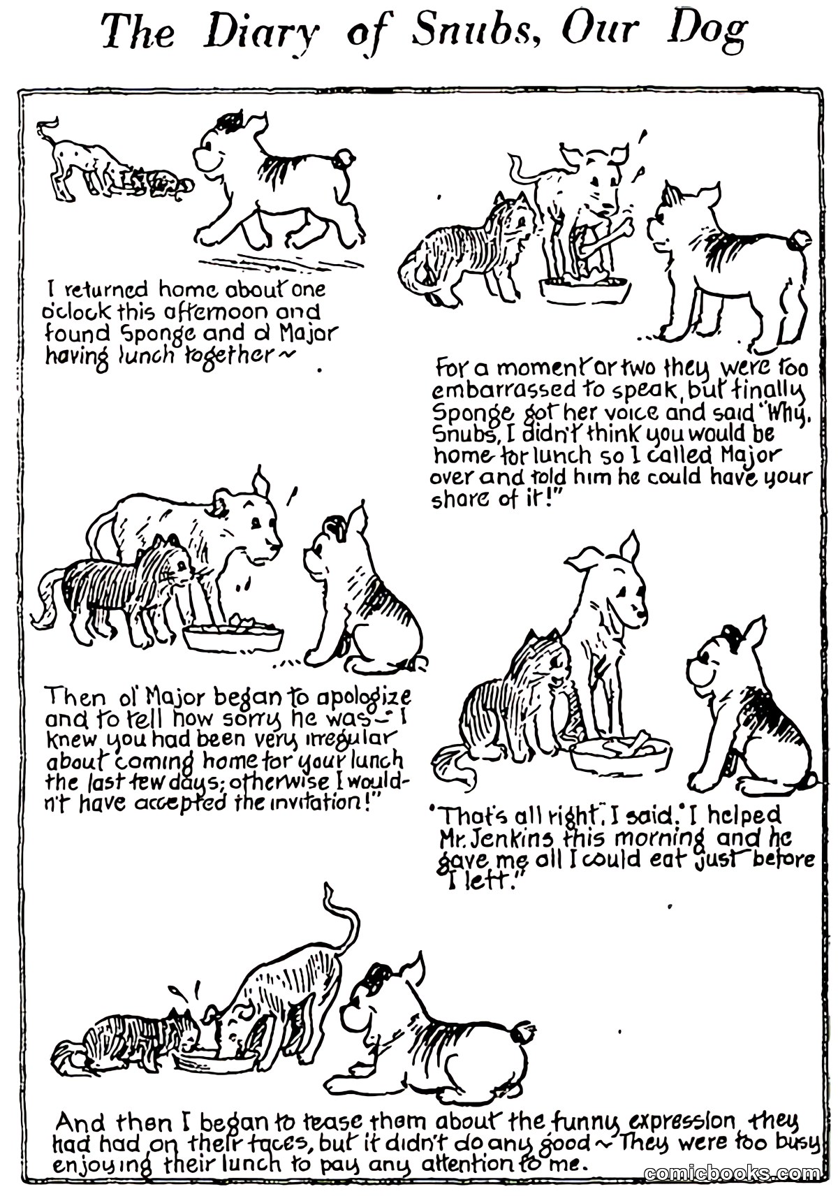 The Diary of Snubs, Our Dog