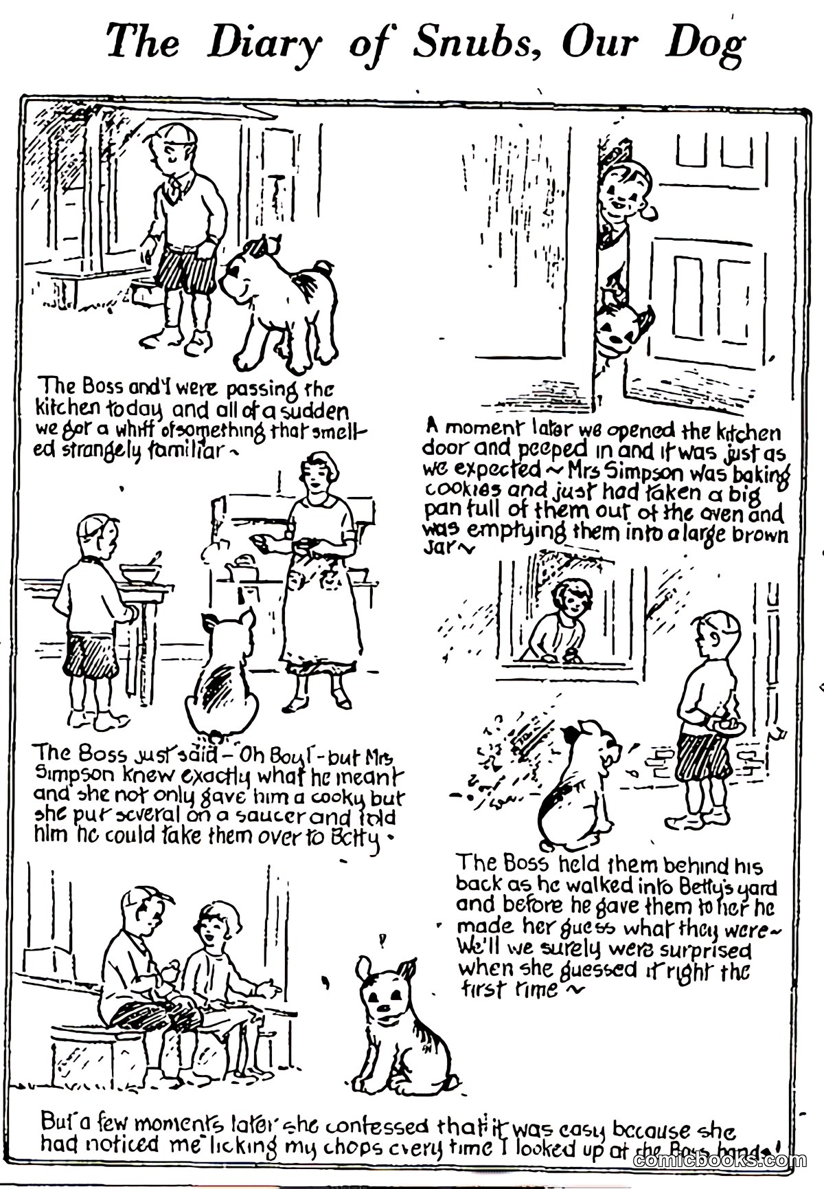 The Diary of Snubs, Our Dog
