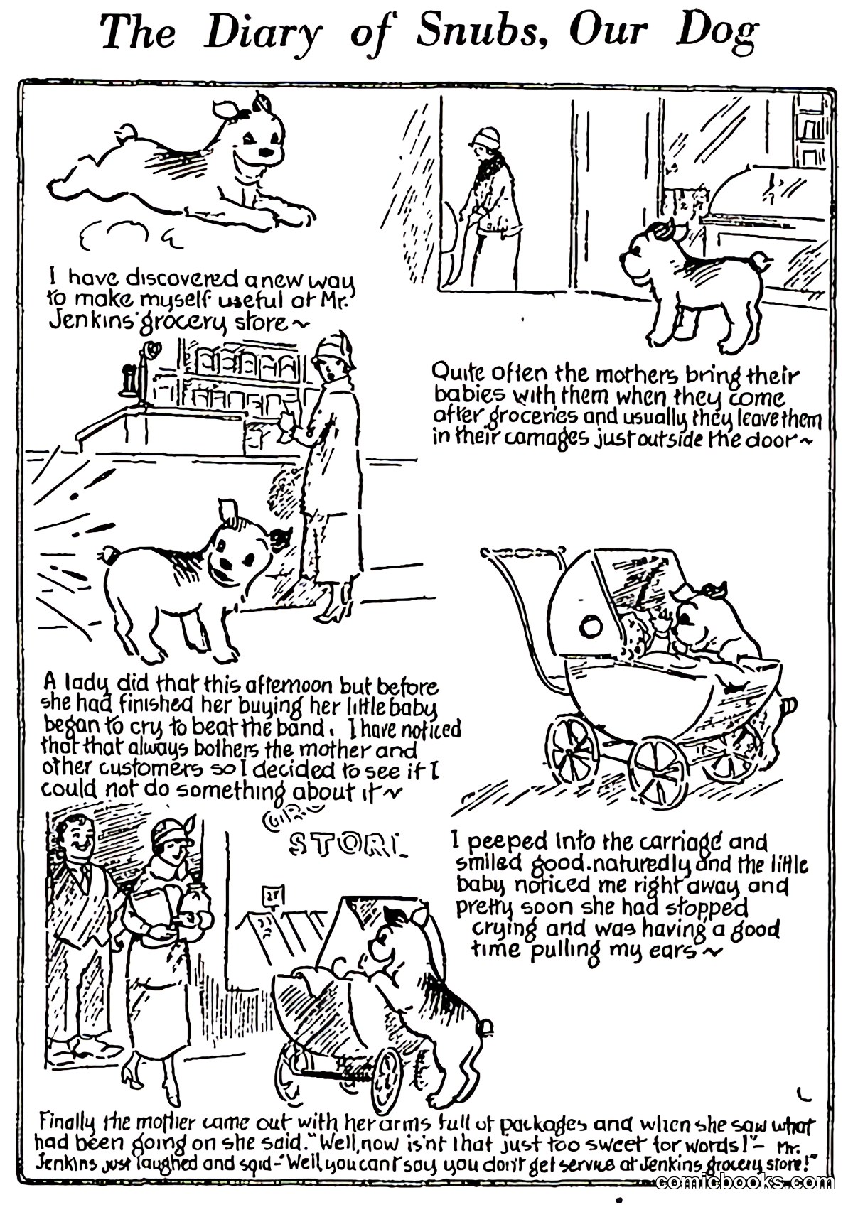 The Diary of Snubs, Our Dog