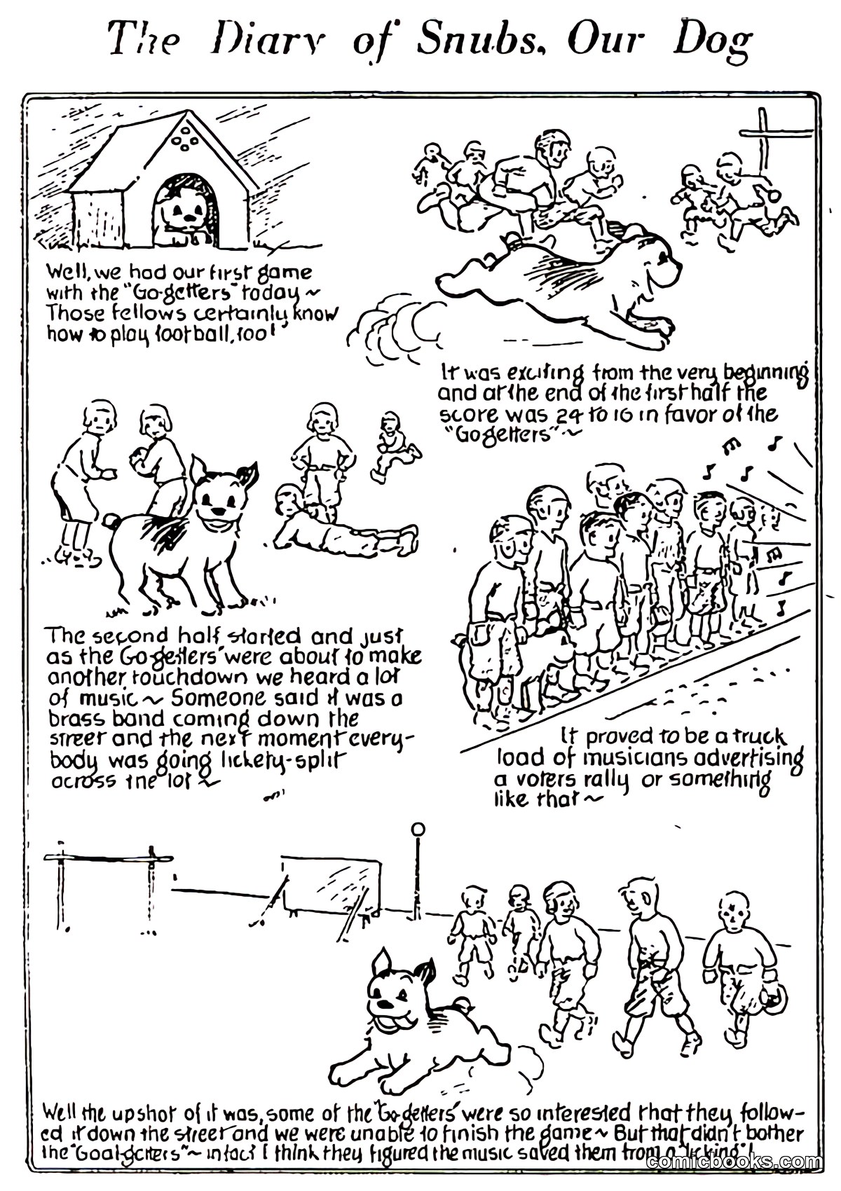 The Diary of Snubs, Our Dog