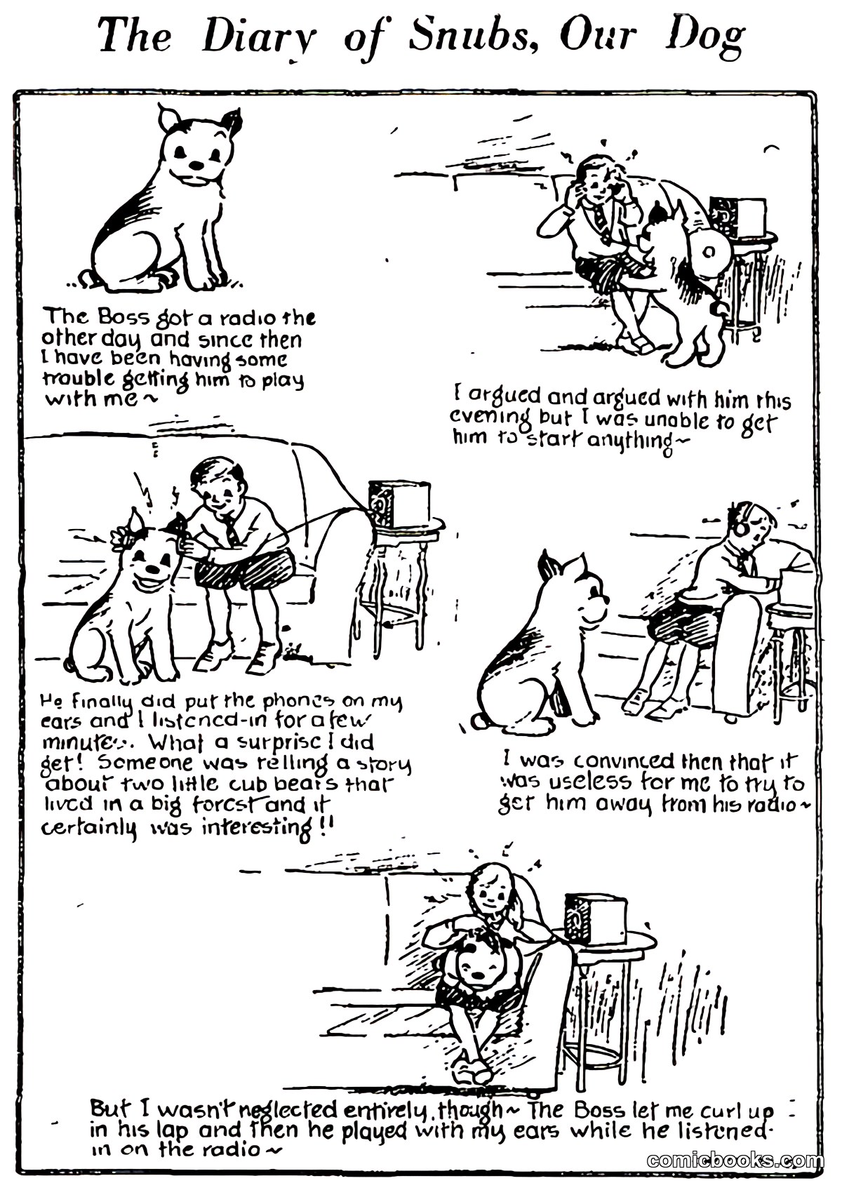 The Diary of Snubs, Our Dog