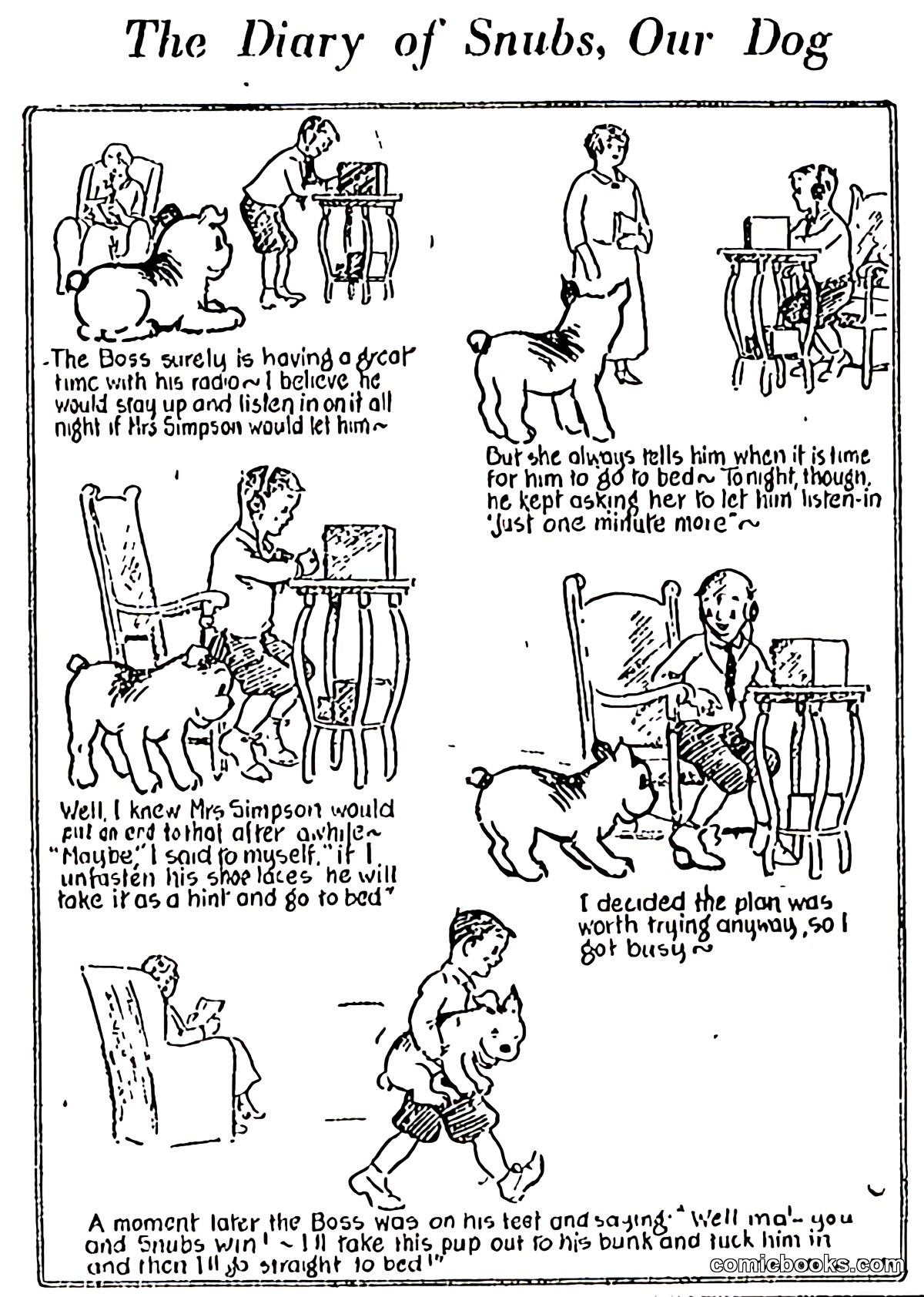 The Diary of Snubs, Our Dog