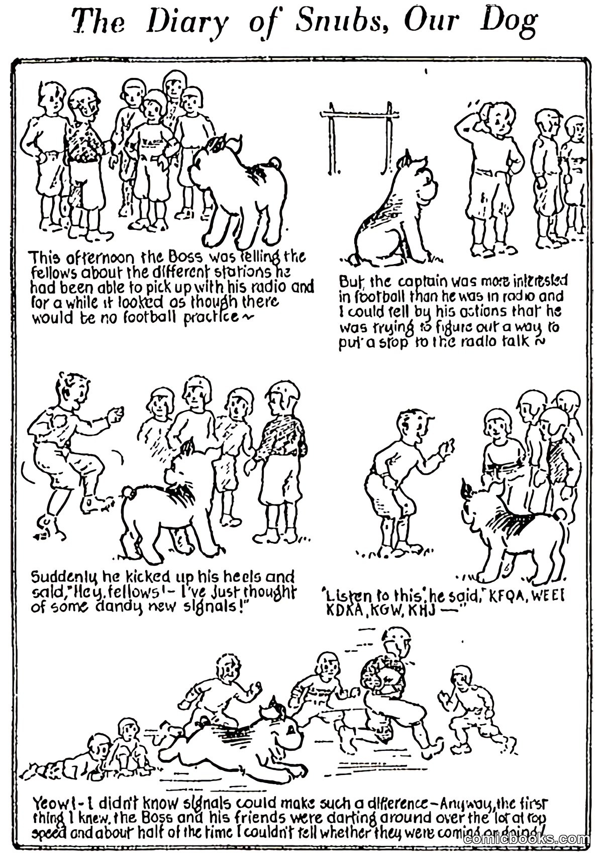 The Diary of Snubs, Our Dog
