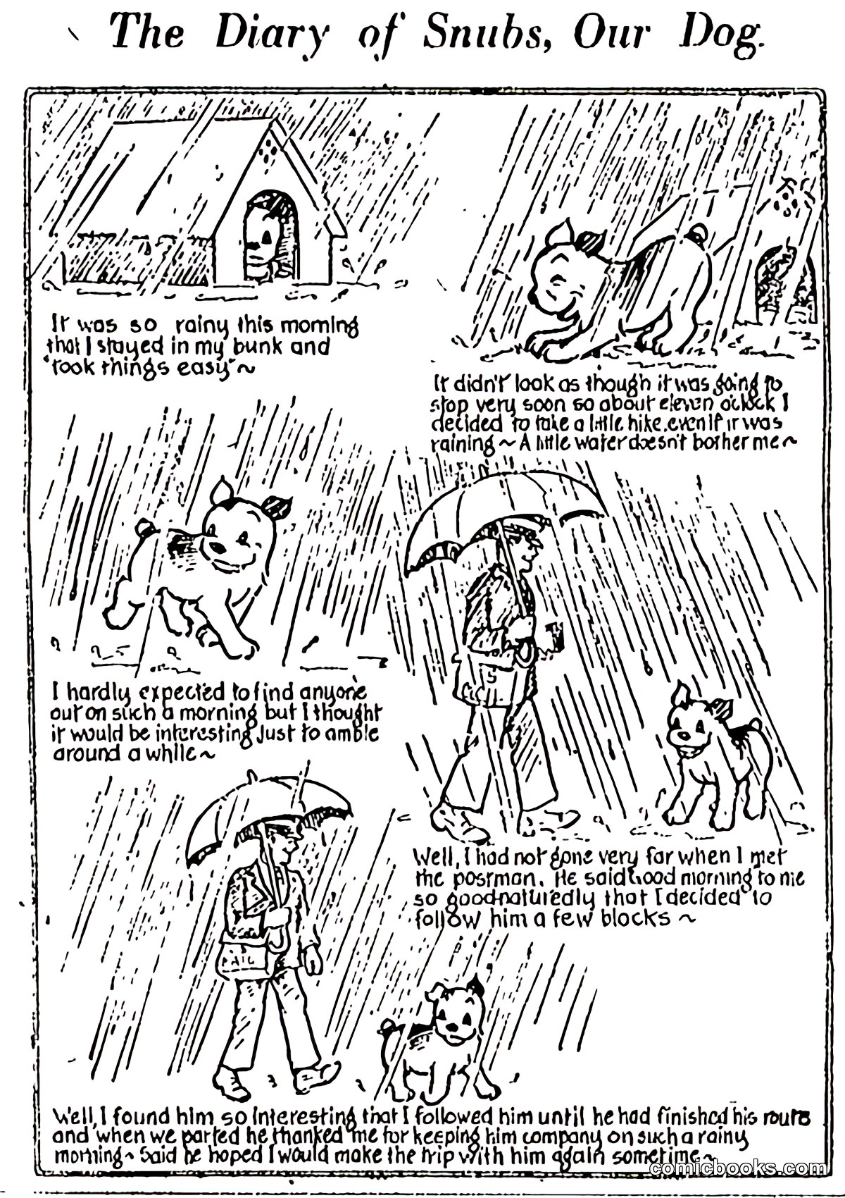 The Diary of Snubs, Our Dog