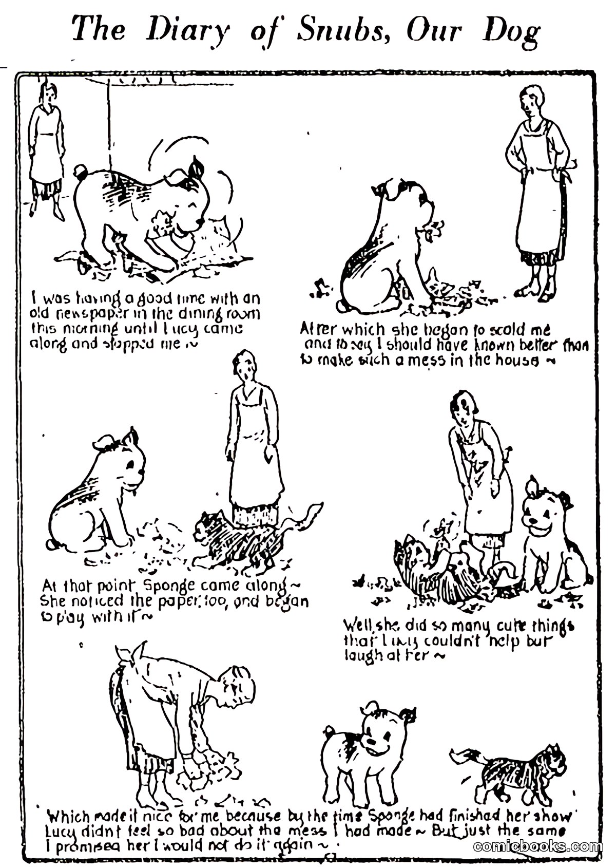 The Diary of Snubs, Our Dog