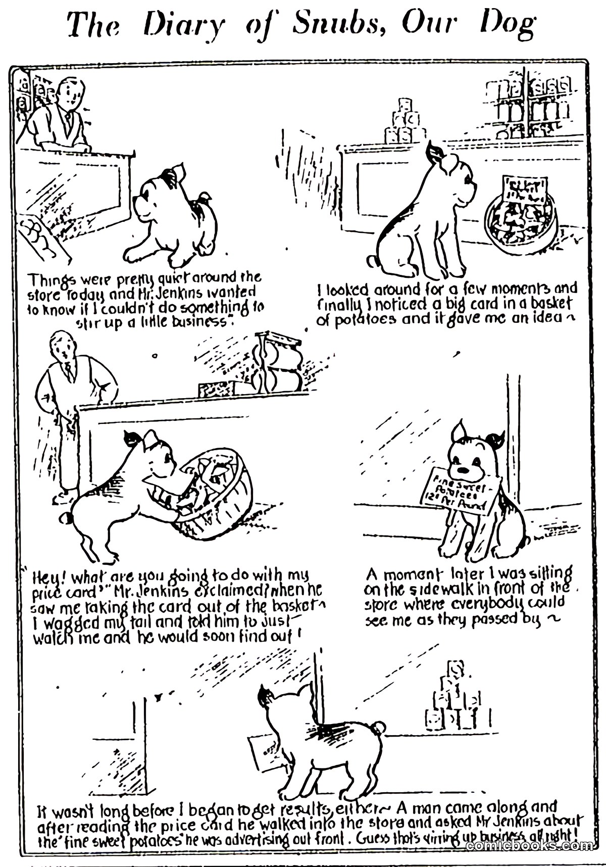 The Diary of Snubs, Our Dog